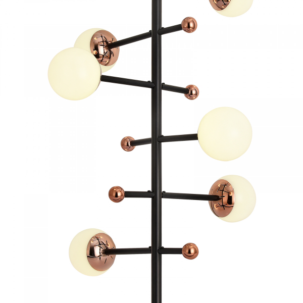 Торшер Natali Kovaltseva LED LAMPS 81344/1F GOLD BLACK
