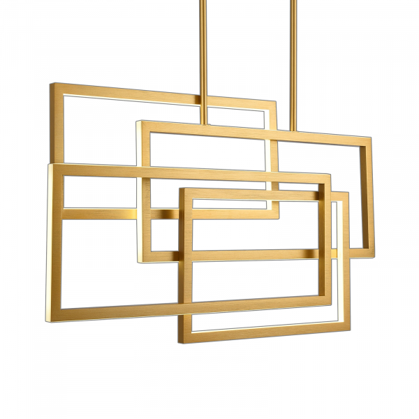 Люстра на штанге Natali Kovaltseva LED LAMPS 81128 GOLD