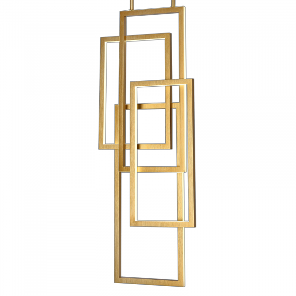 Люстра на штанге Natali Kovaltseva LED LAMPS 81128/1C GOLD