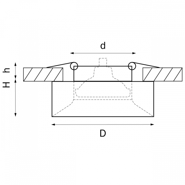 Встраиваемый светильник Lightstar Levigo L01002121 (010021+510021)