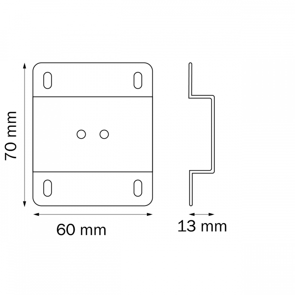 Планка крепежная к треку Lightstar Barra 505170