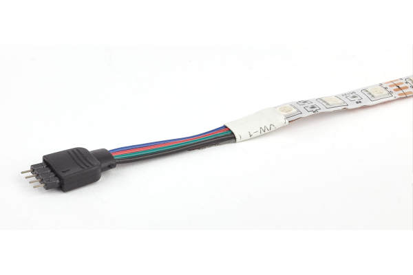 Светодиодная влагозащищенная лента ЭРА 14,4W/m 60LED/m 5050SMD RGB 5M 5050kit-14,4-60-12-IP65-RGB-5m Б0043070