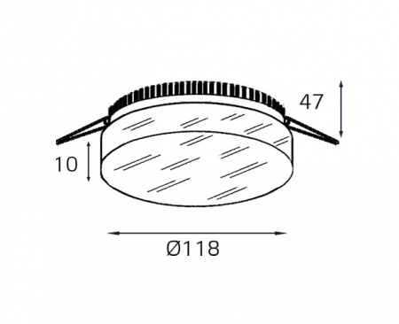Italline IT06-6010 white 3000K