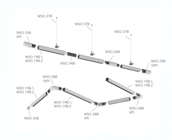 Соединитель гибкий Italline WSO 560 black