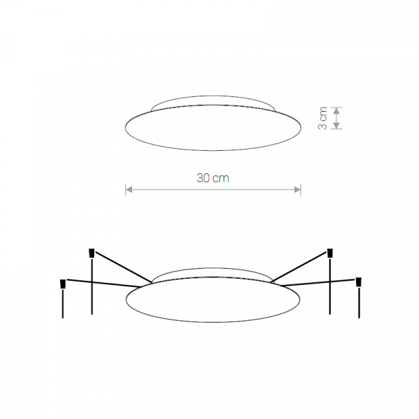 Основание для светильника Nowodvorski Cameleon Canopy A 8565