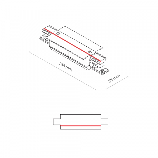 Коннектор прямой Nowodvorski Ctls Power 8686
