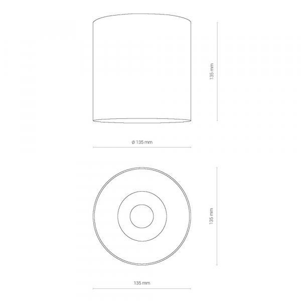 Накладной светильник Nowodvorski Ios Led 8727