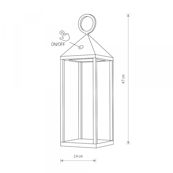 Уличный подвесной светильник Nowodvorski Picnic Led 8178