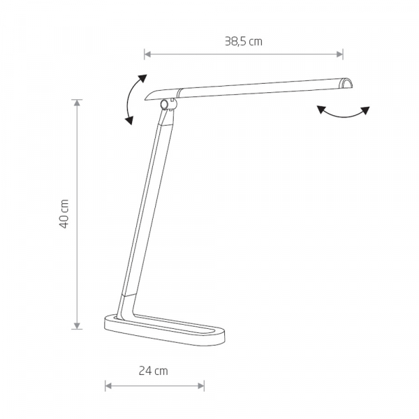 Настольная лампа Nowodvorski Chic Led 8357