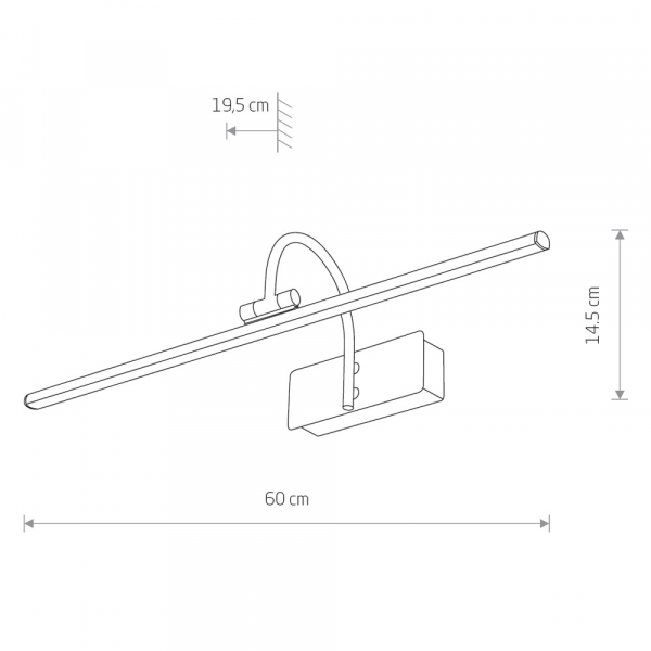Подсветка для картин Nowodvorski Giotto Led M 8170
