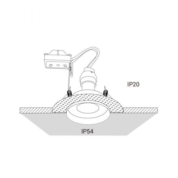 Встраиваемый светильник Nowodvorski Echo 8371