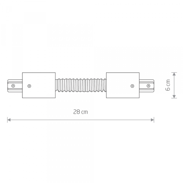 Коннектор гибкий Nowodvorski Profile 8384