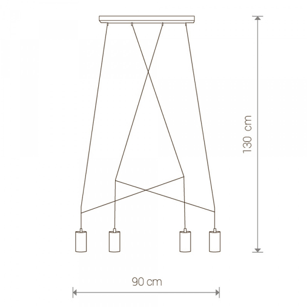 Подвесная люстра Nowodvorski Imbria 7957