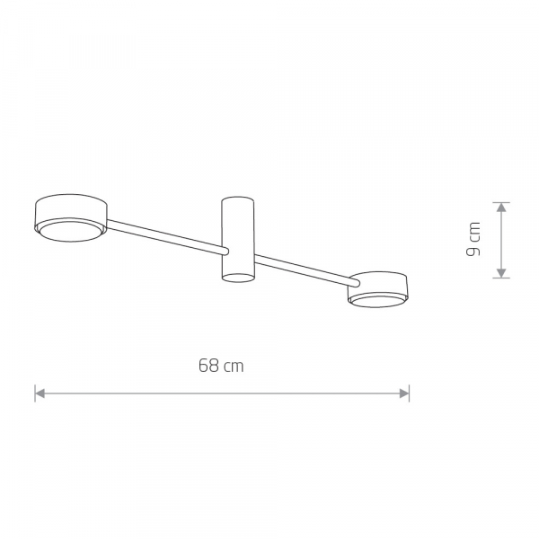Потолочный светильник Nowodvorski Orbit 7938