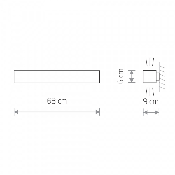 Настенный светильник Nowodvorski Soft Wall Led 60x6 7541