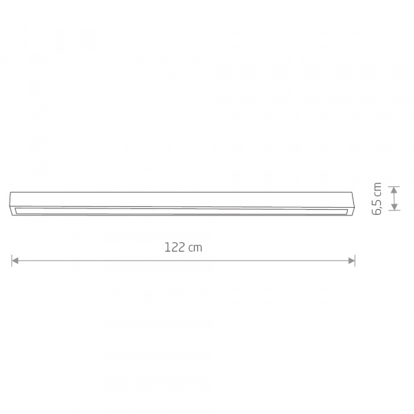 Потолочный светильник Nowodvorski Straight Ceiling Led L 7556