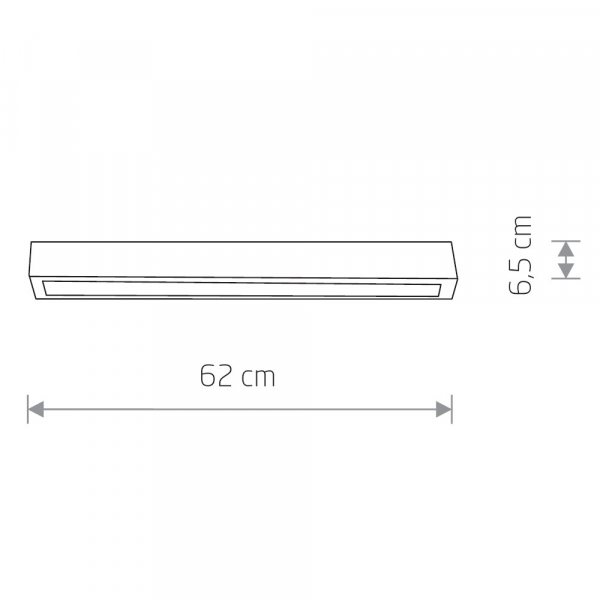 Потолочный светильник Nowodvorski Straight Ceiling Led S 7597
