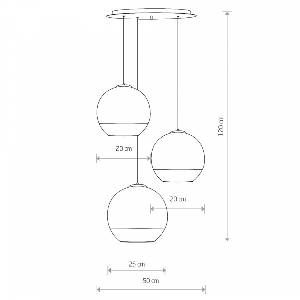 Подвесная люстра Nowodvorski Globe PLus 7607