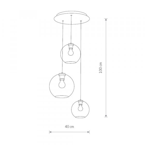 Подвесная люстра Nowodvorski Vetro 7641