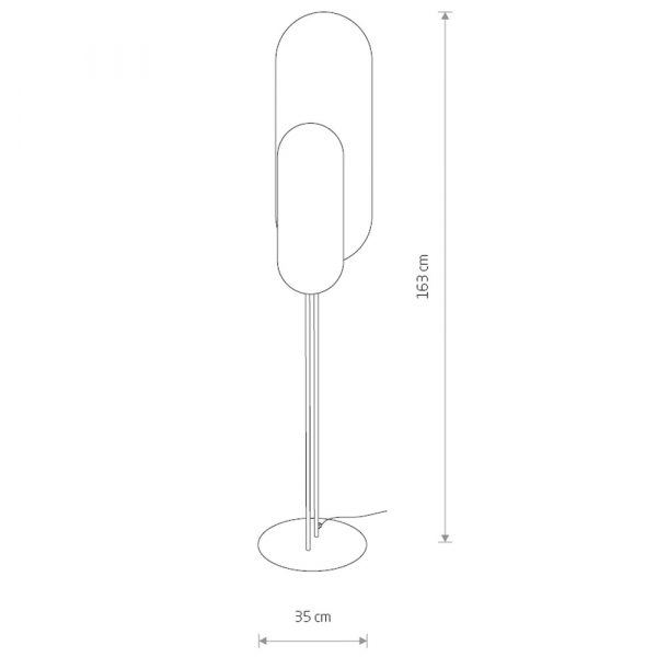 Торшер Nowodvorski Wheel Lux 7646