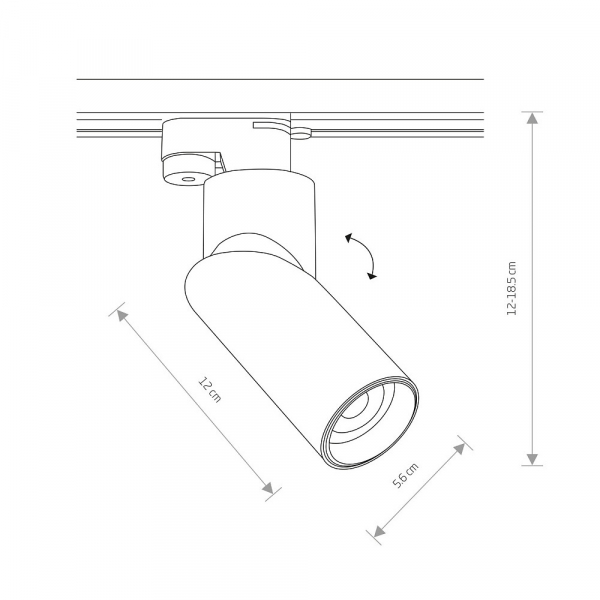 Трековый светильник Nowodvorski Profile India 7657