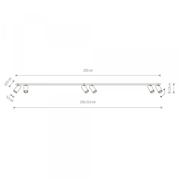 Спот Nowodvorski Mono 7785