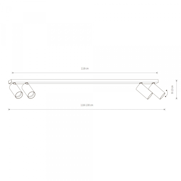 Спот Nowodvorski Mono 7843