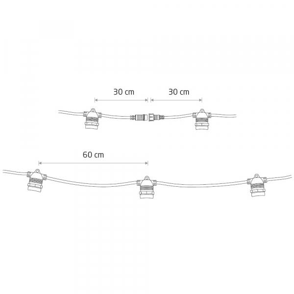 Уличная гирлянда Nowodvorski Festoon Lights 7872