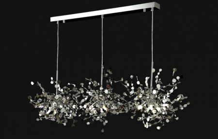 Crystal Lux GARDEN SP3х3 L1200 CHROME