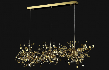 Crystal Lux GARDEN SP3х3 L1200 GOLD