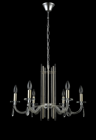 Crystal Lux AURELIO SP6 GOLD+CHROME/TRANSPARENT