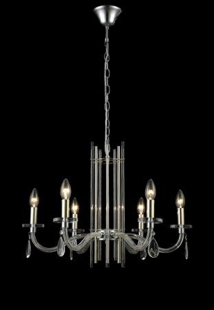 Crystal Lux AURELIO SP6 GOLD+CHROME/TRANSPARENT