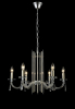 Crystal Lux AURELIO SP6 GOLD+CHROME/TRANSPARENT
