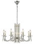 Crystal Lux AURELIO SP8 GOLD+CHROME/TRANSPARENT