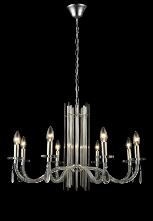 Crystal Lux AURELIO SP8 GOLD+CHROME/TRANSPARENT