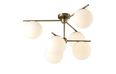 Crystal Lux FELIZ SP-PL6 BRONZE/WHITE