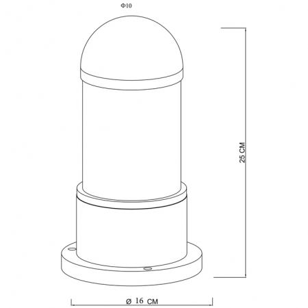 Arte Lamp A5217FN-1BK