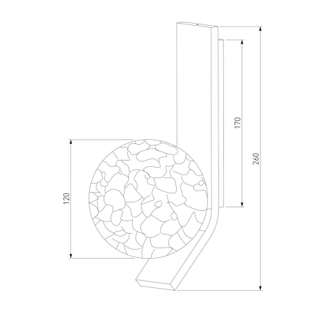Eurosvet 40019/1 серебро