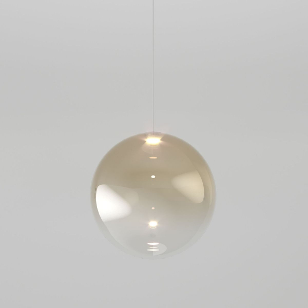 Подвесной светильник Eurosvet Wonder 50230/1 LED янтарный a058631