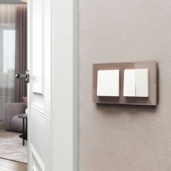 Выключатель одноклавишный проходной Werkel 4690389184598 W1112061