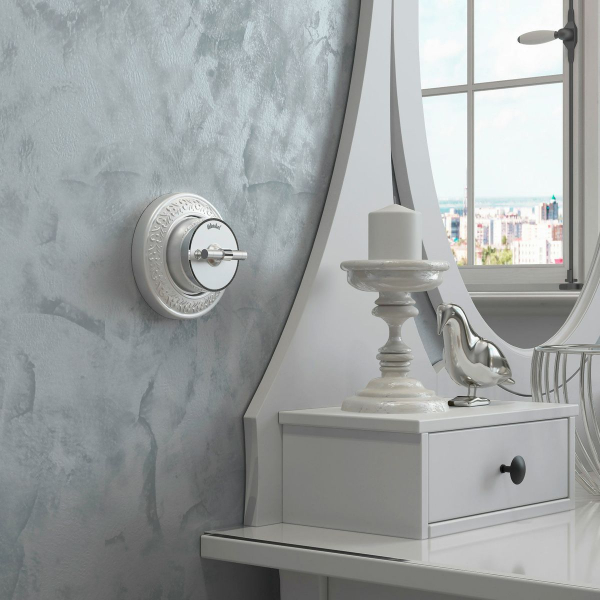 Выключатель на 4 положения двухклавишный Werkel Vintage 4690389183195 W5822054