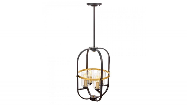 Подвесная люстра Lumina Deco Monterey LDP 1141-4 BK+MD