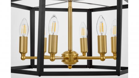 Lumina Deco LDP 1142-6 BK+MD