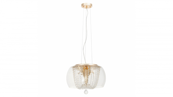 Подвесная люстра Lumina Deco Disposa LDP 7018-400 PR+F.GD
