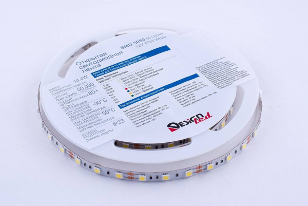 Светодиодная лента DesignLed DSG560-12-W-33 000513