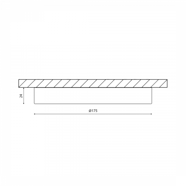 Накладной светильник DesignLed KH-R175-15-NW 001861