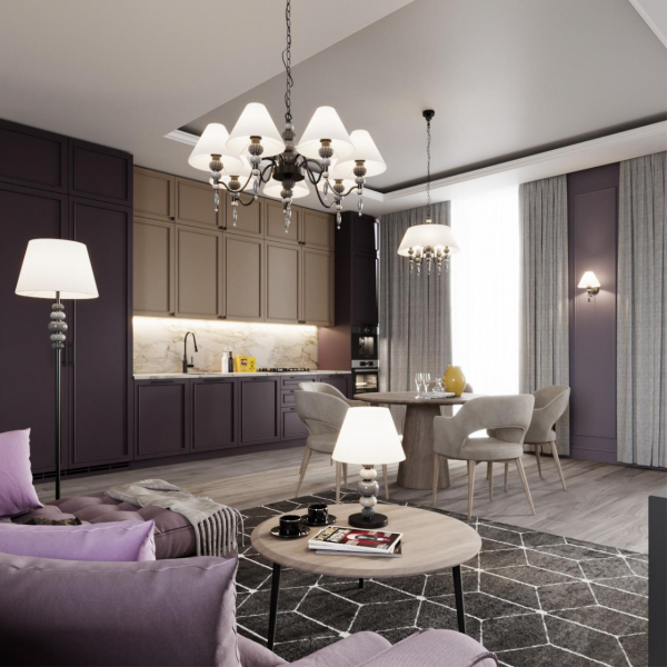 Подвесная люстра Odeon Light Sochi 4896/5A