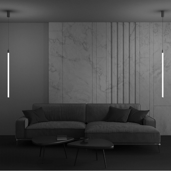 Подвесной светодиодный светильник Maytoni Technical Ray P022PL-L20G3K