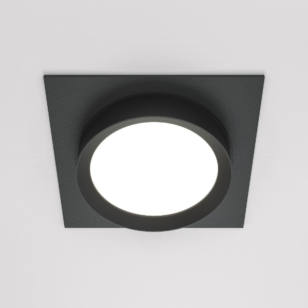 Встраиваемый светильник Maytoni Technical Hoop DL086-GX53-SQ-B