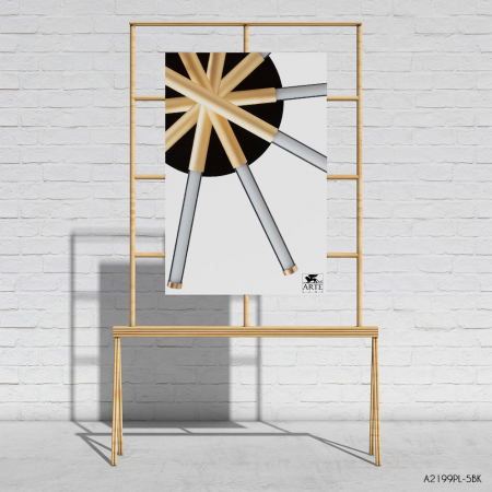 Arte Lamp A2199PL-5BK